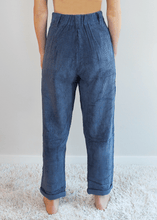 Load image into Gallery viewer, Baggy Style High Waist Corduroy Pants alt view
