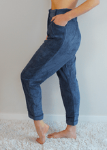 Load image into Gallery viewer, Baggy Style High Waist Corduroy Pants side view
