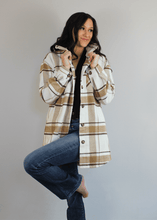 Load image into Gallery viewer, Shopabundantia Outerwear Cozy Plaid Shacket
