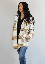 Load image into Gallery viewer, Shopabundantia Outerwear Small Cozy Plaid Shacket
