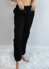 Load image into Gallery viewer, Lime All The Time Pants X-Small / Black Figure Flattering Jogger Sweatpants
