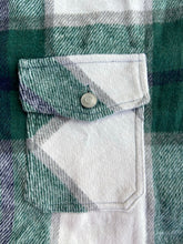 Load image into Gallery viewer, Sweet Generis Outerwear Fuzzy Plaid Button Down Flannel Shacket Coat
